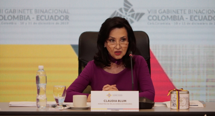 Colombia y Ecuador destacaron la coincidencia de posiciones existentes respecto a la crisis política, económica, social y humanitaria que se vive en Venezuela