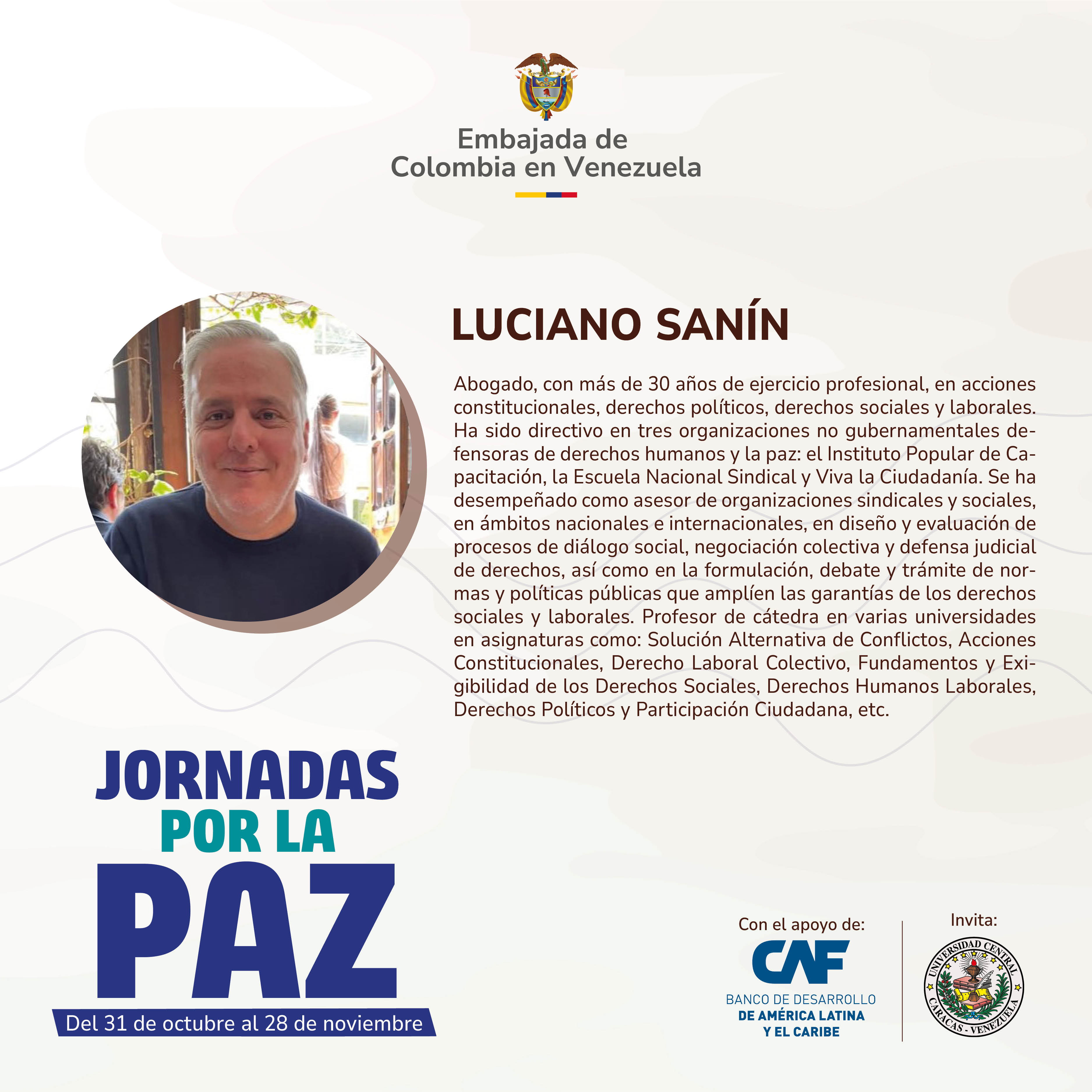 Colombia comparte con Venezuela su experiencia en la construcción de paz y resolución de conflictos