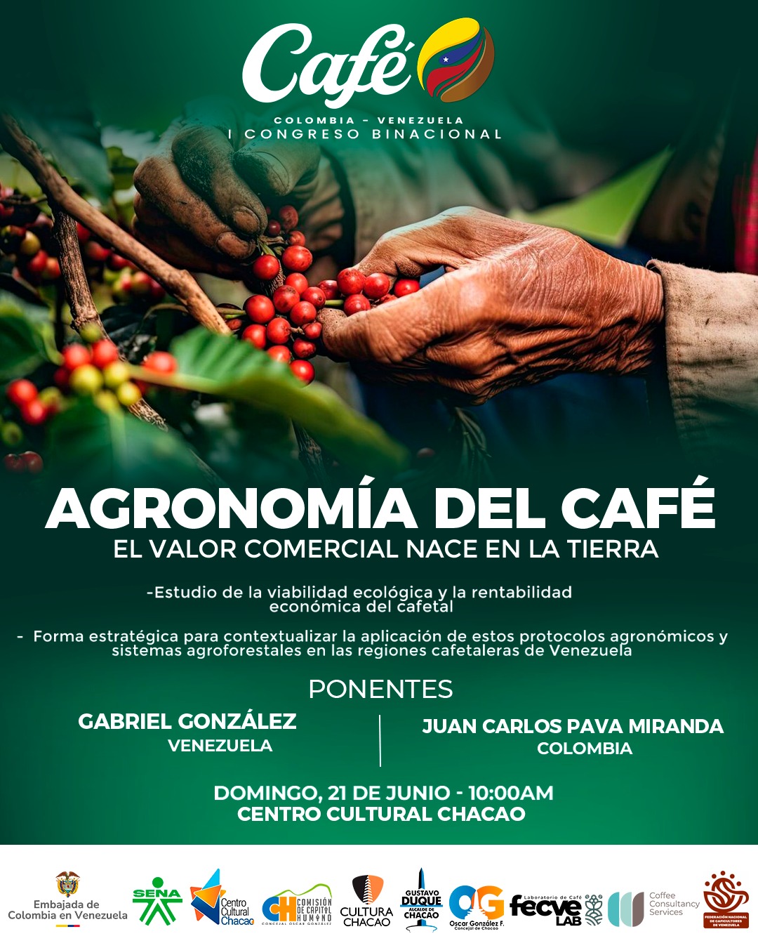 Colombia y Venezuela fortalecen la integración cafetera con el I Congreso Binacional del Café en Caracas
