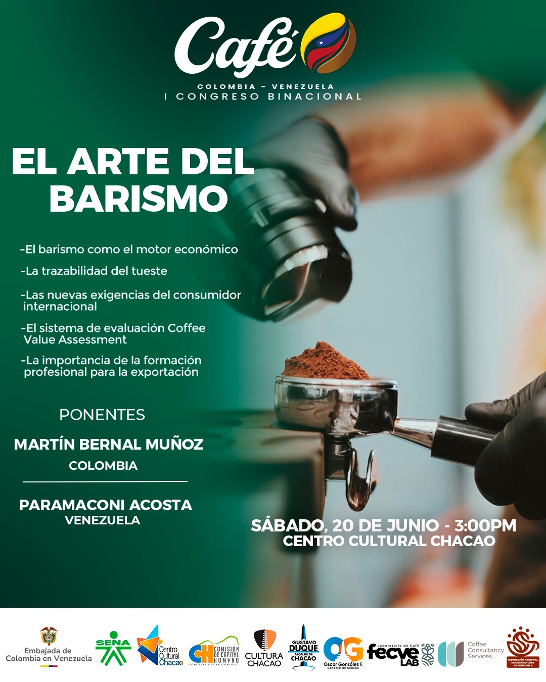 Colombia y Venezuela fortalecen la integración cafetera con el I Congreso Binacional del Café en Caracas