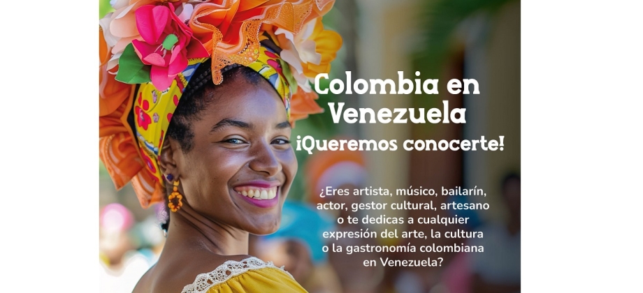 La Embajada en Venezuela busca fortalecer la red cultural de colombianos