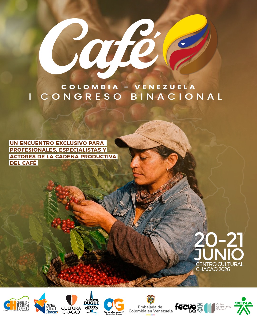Colombia y Venezuela fortalecen la integración cafetera con el I Congreso Binacional del Café en Caracas