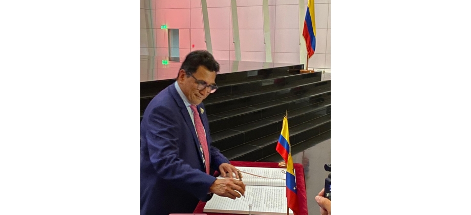Bajo el liderazgo del Embajador de Colombia Milton Rengifo Hernández avanzan las relaciones diplomáticas con Venezuela