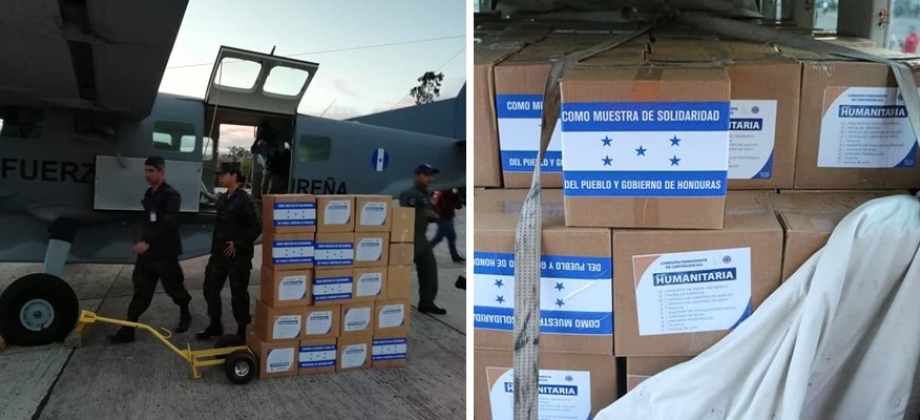 Gobierno de Honduras envía ayuda humanitaria para Venezuela