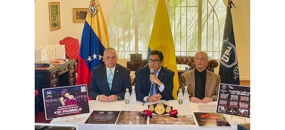 Excampeón mundial de boxeo, Antonio Cervantes ‘Kid Pambelé’ recibirá el título de Profesor Honorífico Deportivo de la Universidad Bicentenaria de Aragua, Venezuela