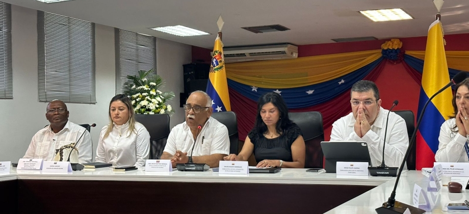 Colombia y Venezuela realizaron la I Reunión Binacional sobre Cooperación Técnica, enfocada en el manejo integral de las fronteras terrestres