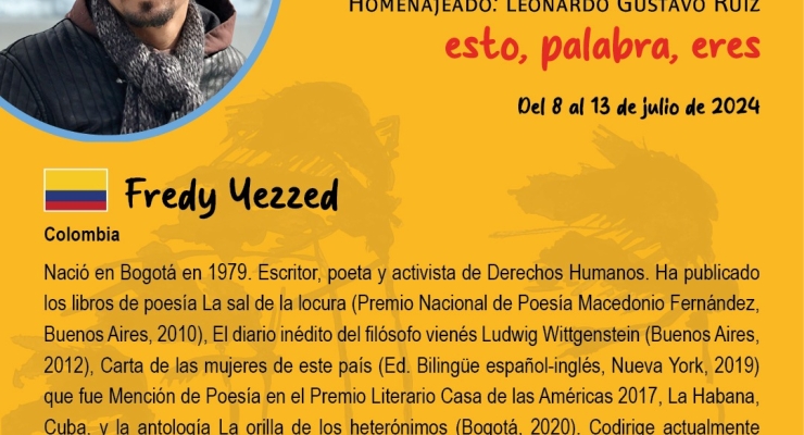 Cuatro poetas colombianos participarán en el 18 Festival Mundial de Poesía de Venezuela