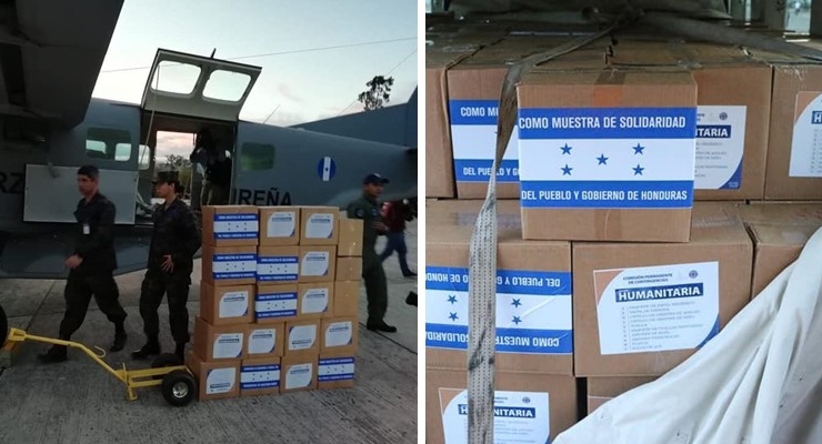 Gobierno de Honduras envía ayuda humanitaria para Venezuela