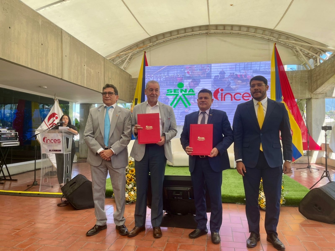 Con el apoyo de la Embajada de Colombia, SENA y el INCES suscribieron Memorando de Entendimiento de Cooperación